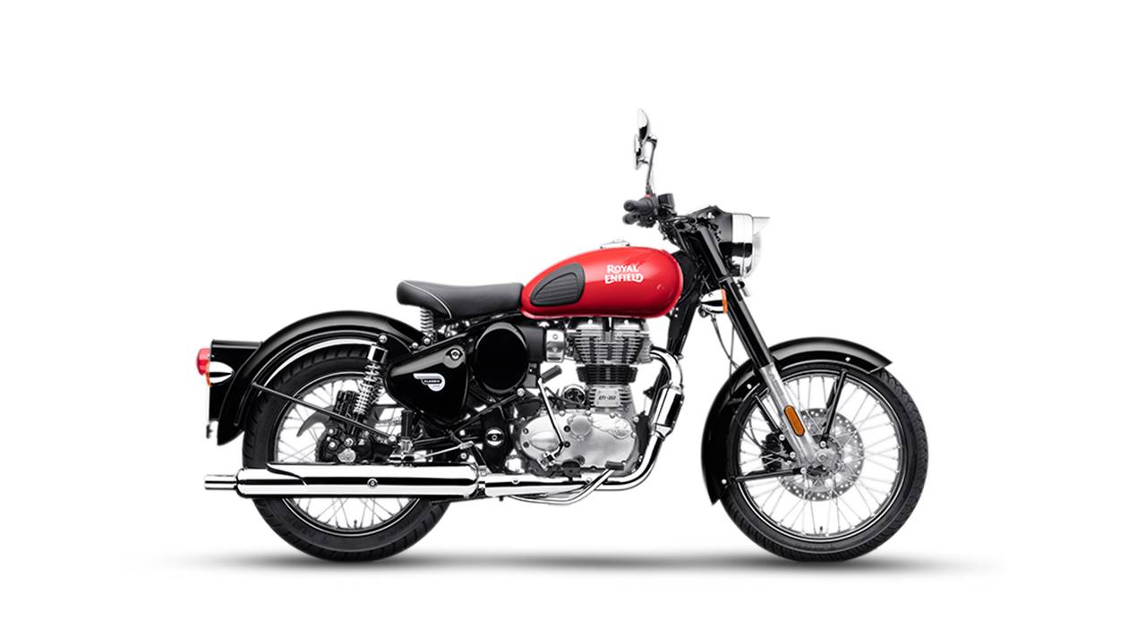  royal enfield 350cc redditch red bs6 price