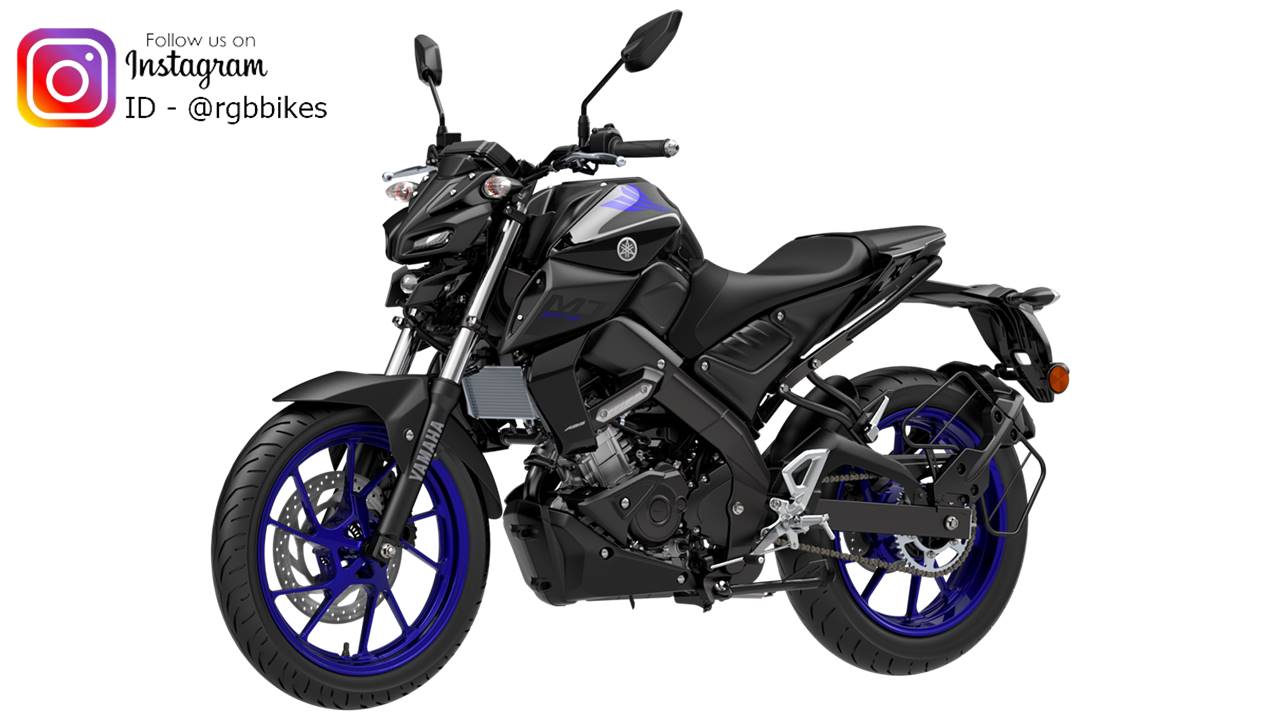Yamaha MT-15 CYW Metallic Black & Racing Blue